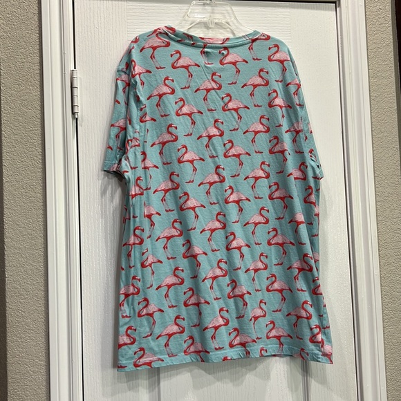 🦩 Flamingo Short Sleeve Pocket Tee Large - Picture 5 of 5